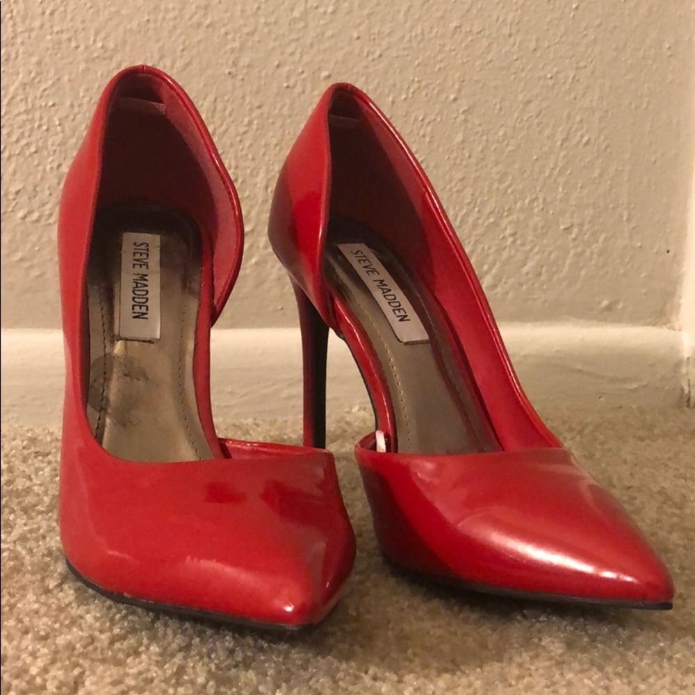 Steve Madden - Red Pumps - Picture 1 of 2